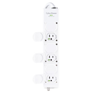 CyberPower MPV615S Medical/Hospital surge protector, 15-Amp, 1560 Joules, 6 NEMA 5-15R outlets